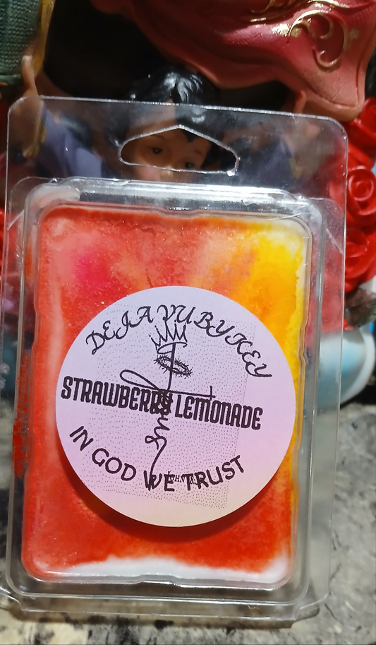 Strawberry lemonade wax melt